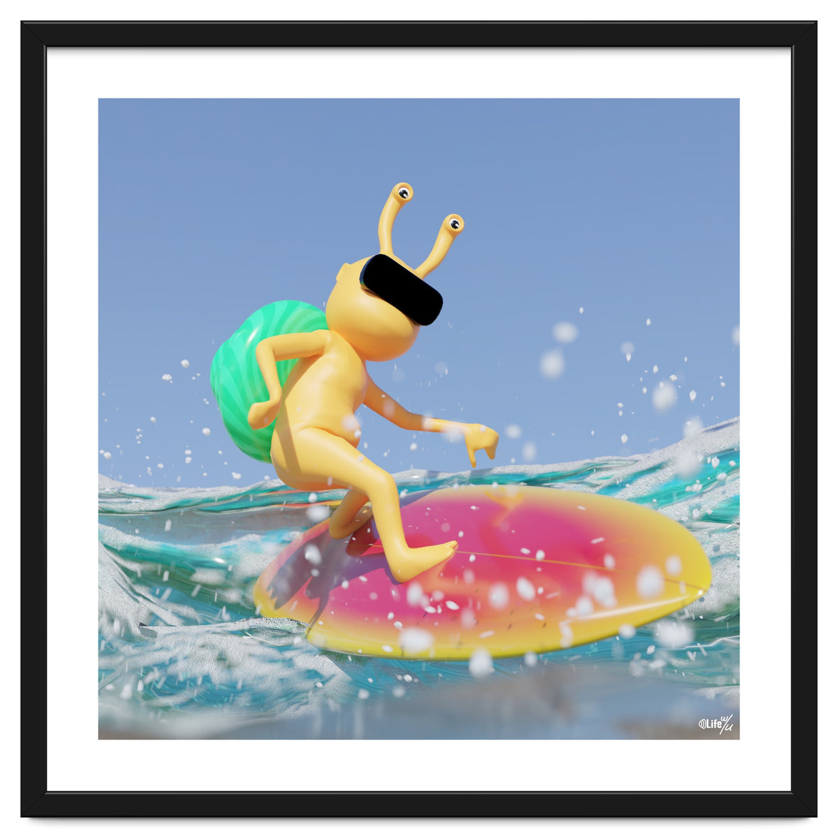 Surfing - angle #2 (Lwuba 043 Salt Proof Surfing 02)