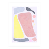 Organic Rustic Abstract Shapes Pastel II (Print Only) thumbnail