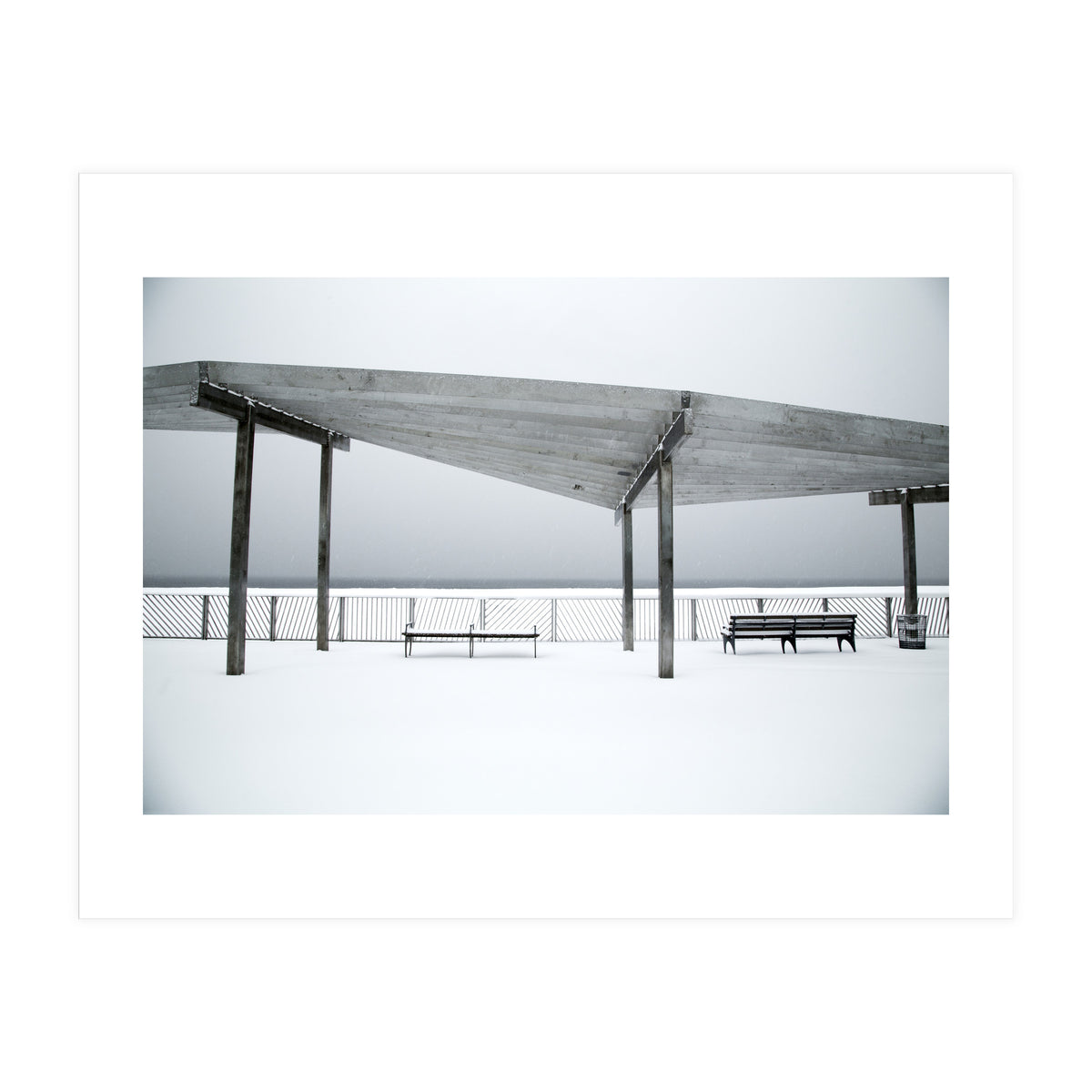 Rest point - Winter seascape (Print Only)