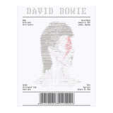 Receipt Art David Bowie (Print Only) thumbnail