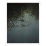 Moody Rain Puddle Ripples Oil Painting (Print Only) thumbnail