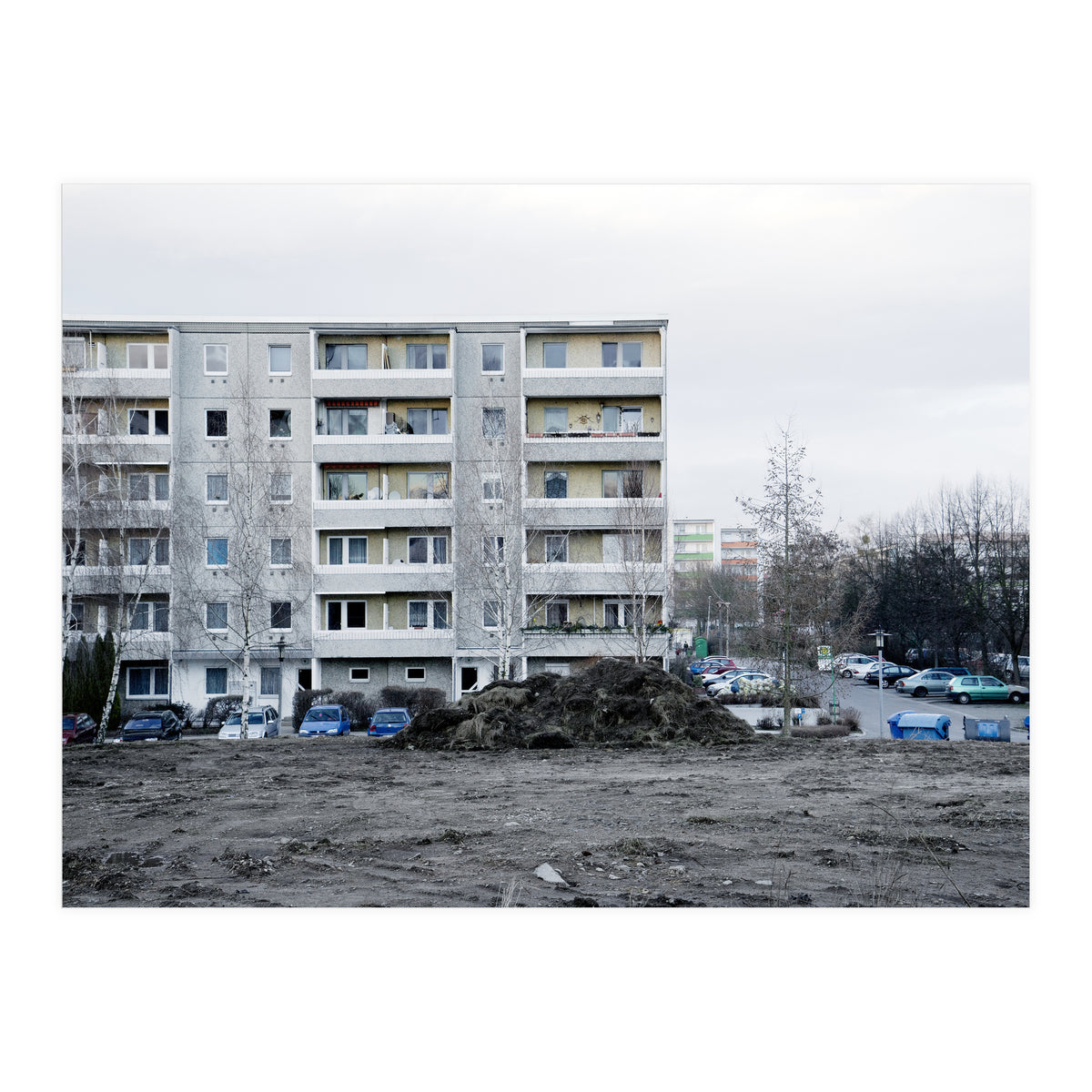 Silent blue town  (Print Only)