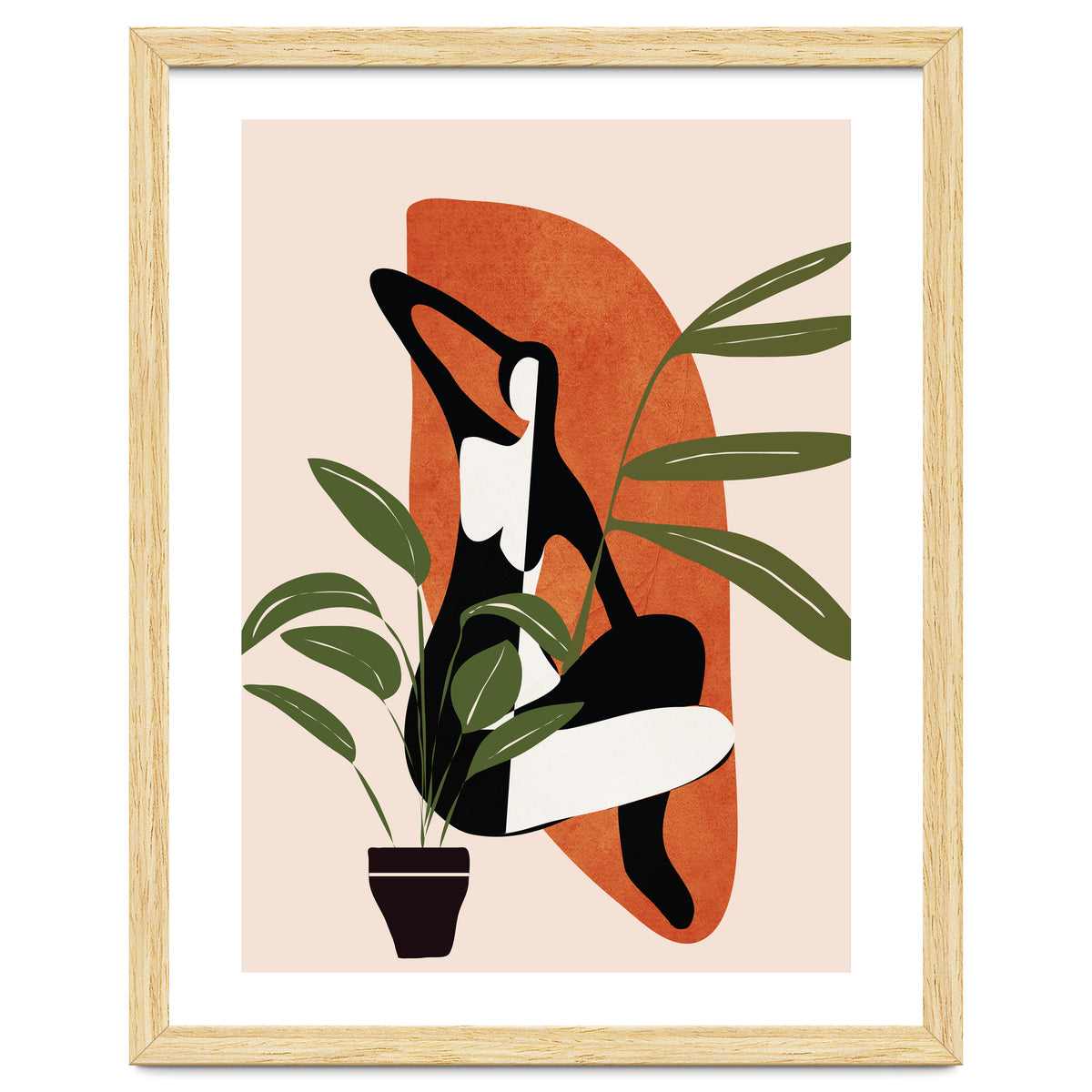 Abstract Female Figure