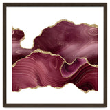 Burgundy & Gold Glitter Agate Texture 08 thumbnail