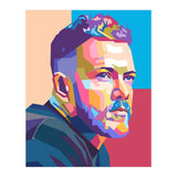 Dan Reynolds - Imagine Dragons pop art portrait (Print Only) thumbnail
