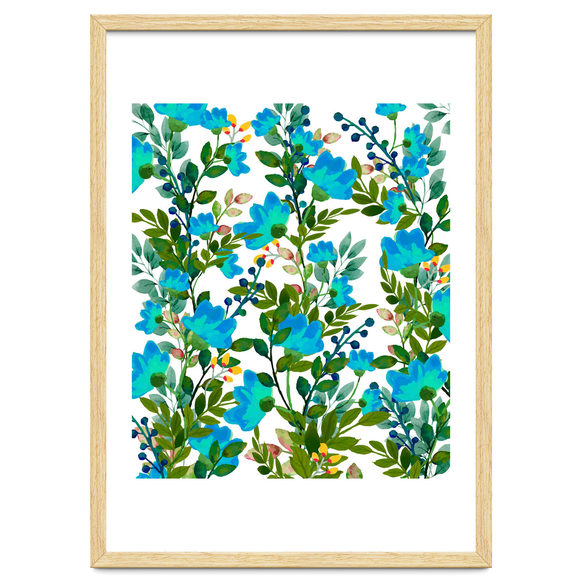 Blue #society6 #decor #buyart