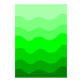 Green gradient design (Print Only) thumbnail