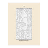 Eve – Sir Edward Burne–jones (ascii Art) (Print Only) thumbnail