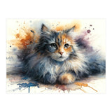Whimsical Kitten Splash (Print Only) thumbnail