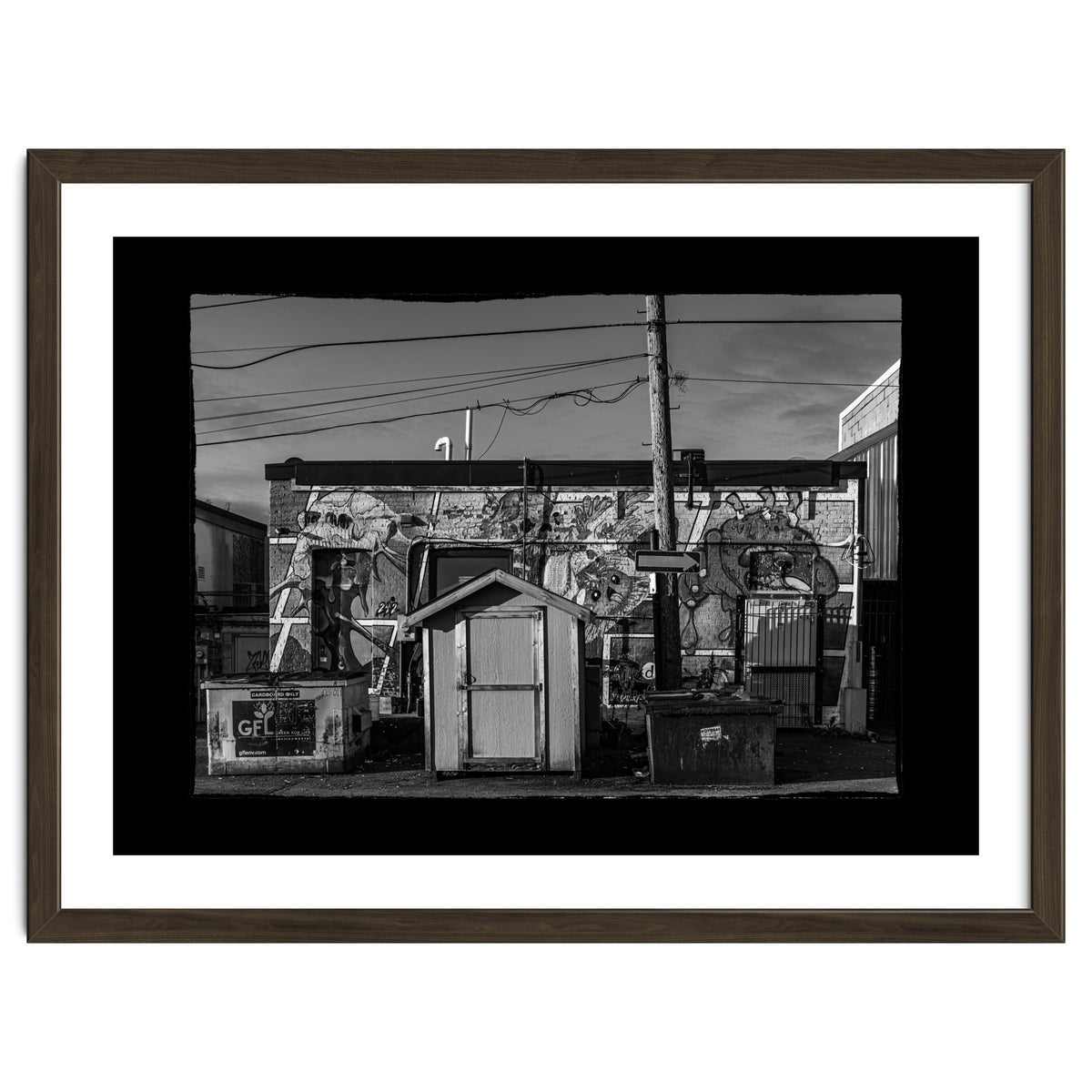 Cooke St Graffiti No 3 with Border