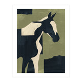 Abstract Minimal Horse 4 (Print Only) thumbnail