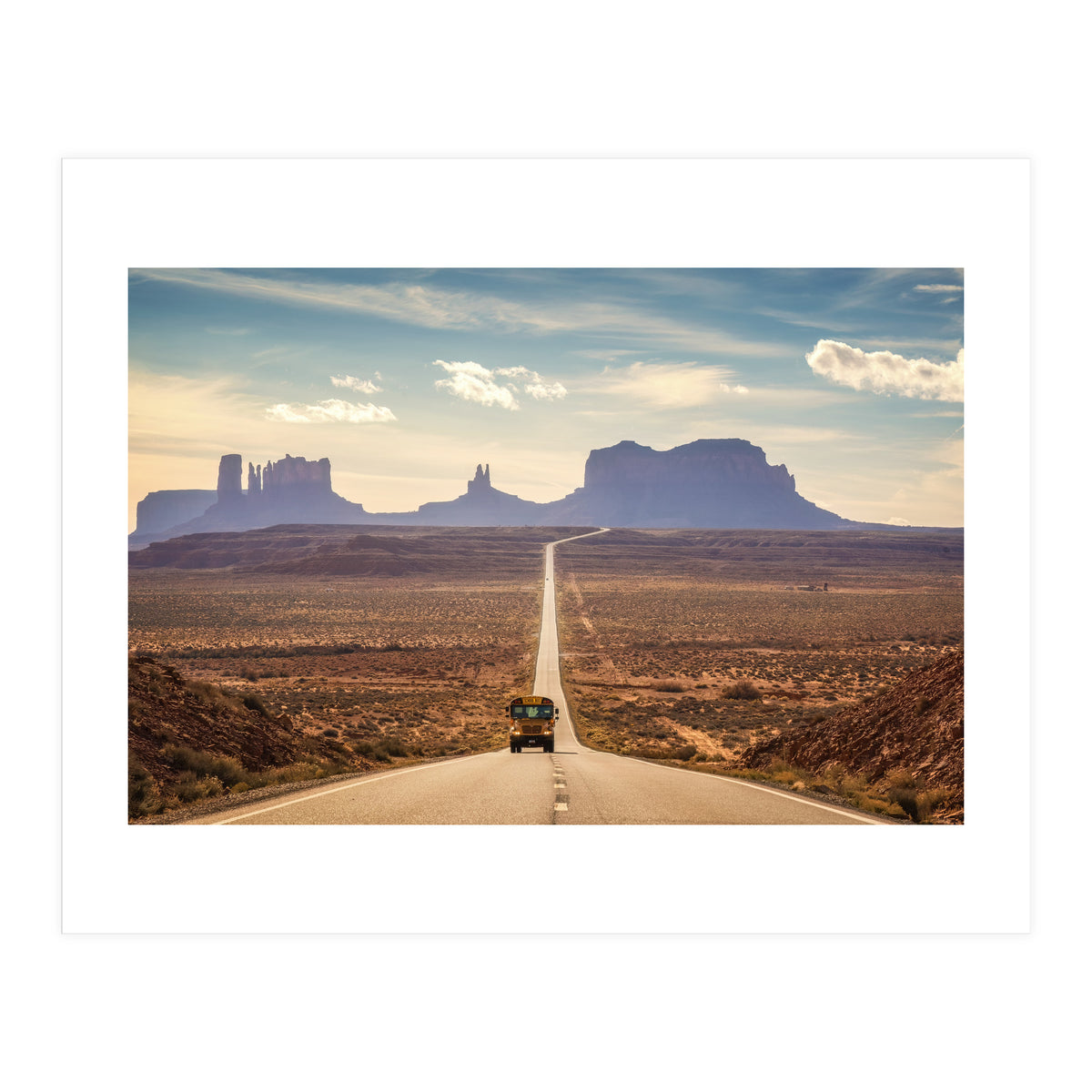 Forrest Gump road, USA (Print Only)