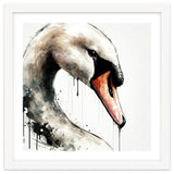 Watercolor Swan Portrait thumbnail