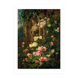 Le Benitier: Notre-Dame-des-Roses. 1850 Canvas, 127 x 90 cm. (Print Only) thumbnail