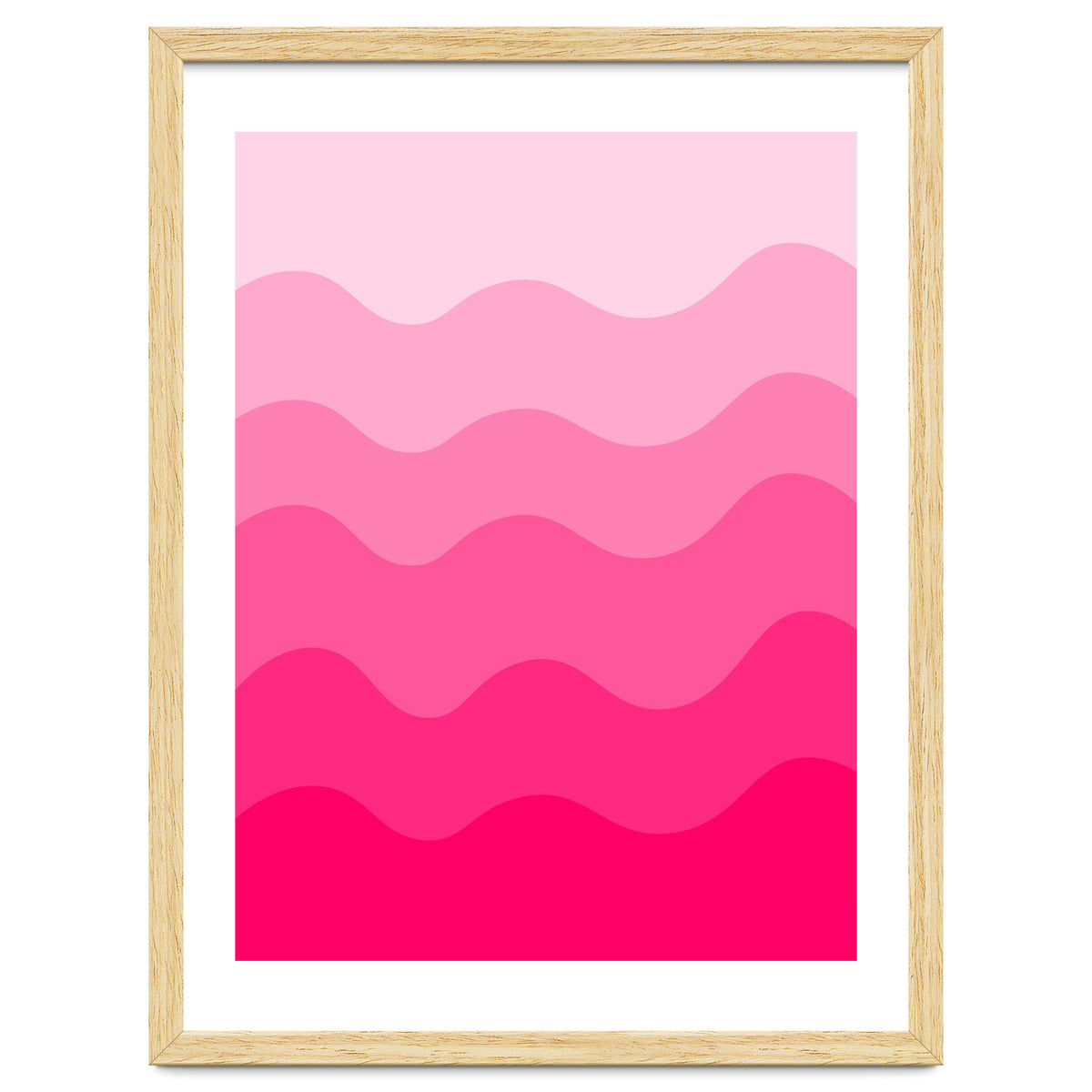 Pink gradient design