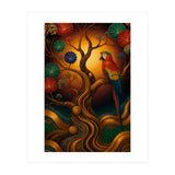 Parrot in Retro Contemporary Aesthetics (Print Only) thumbnail