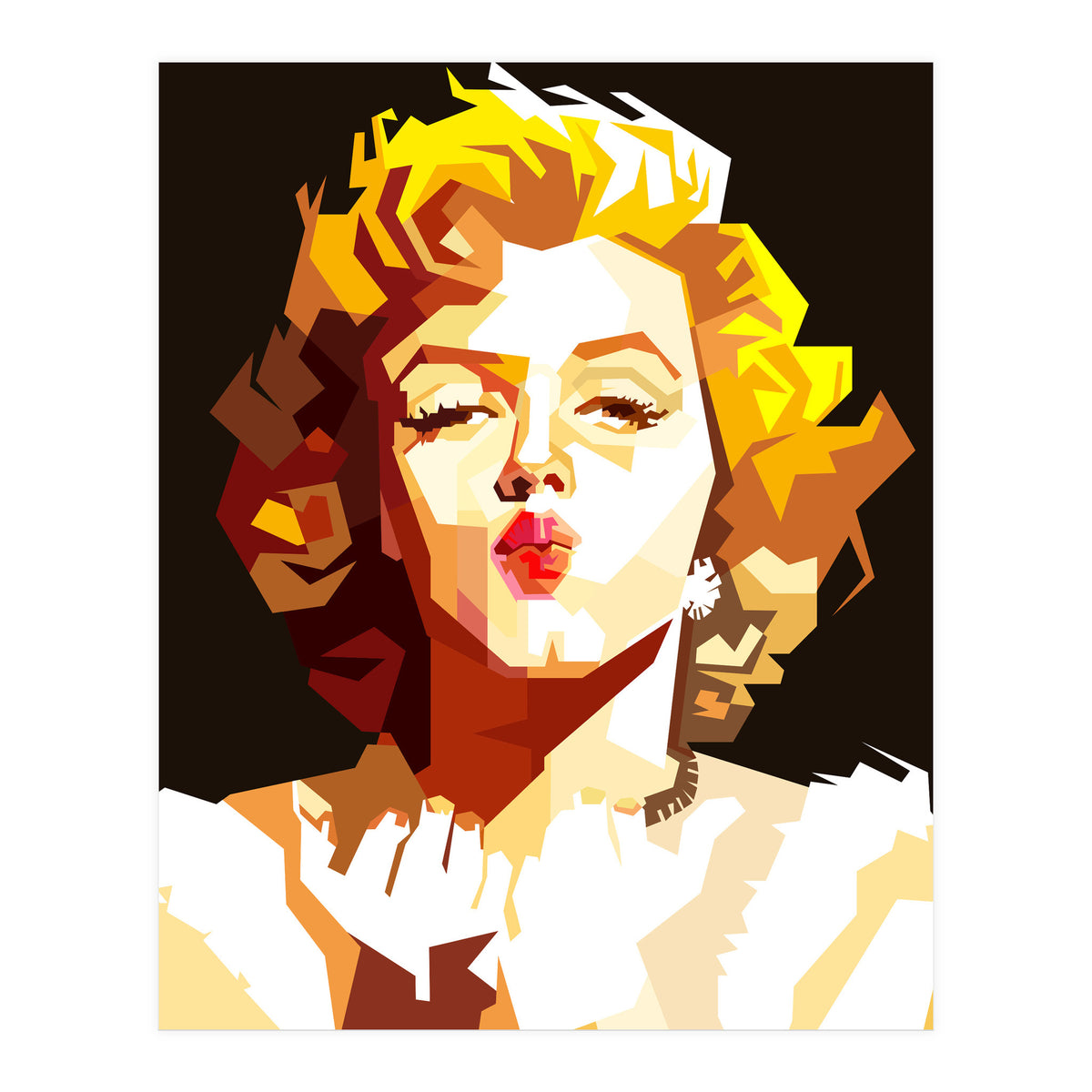 Marilyn Monroe Vintage Illustration Trending Now (Print Only)