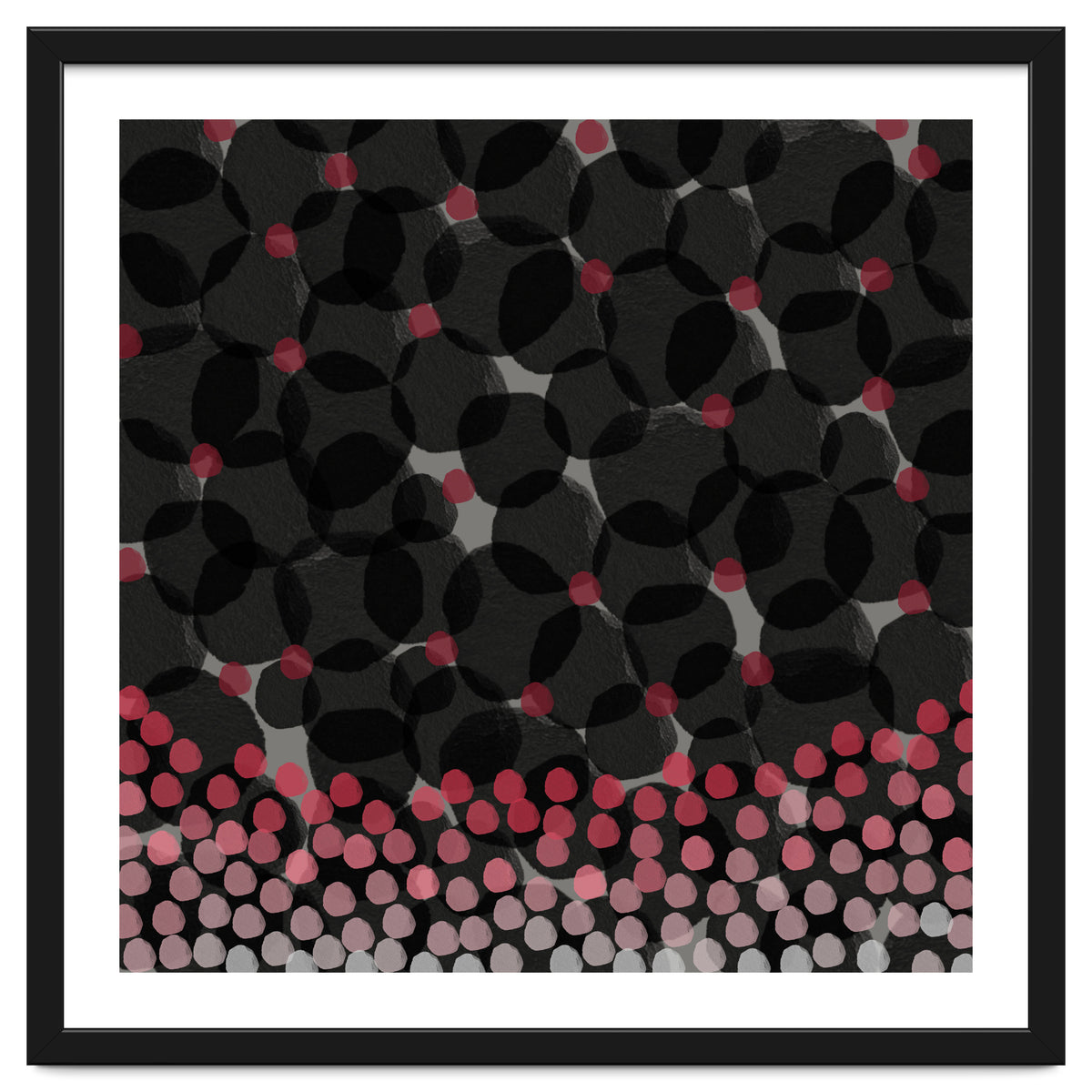 Dark Watercolor Florals