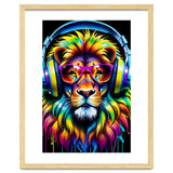 A Lion In Glasses Listens To Music thumbnail