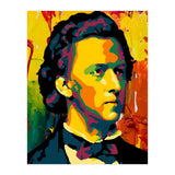 Frederic Chopin Abstract Art (Print Only) thumbnail