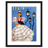 Spain, A Lady in Traditional Costume thumbnail