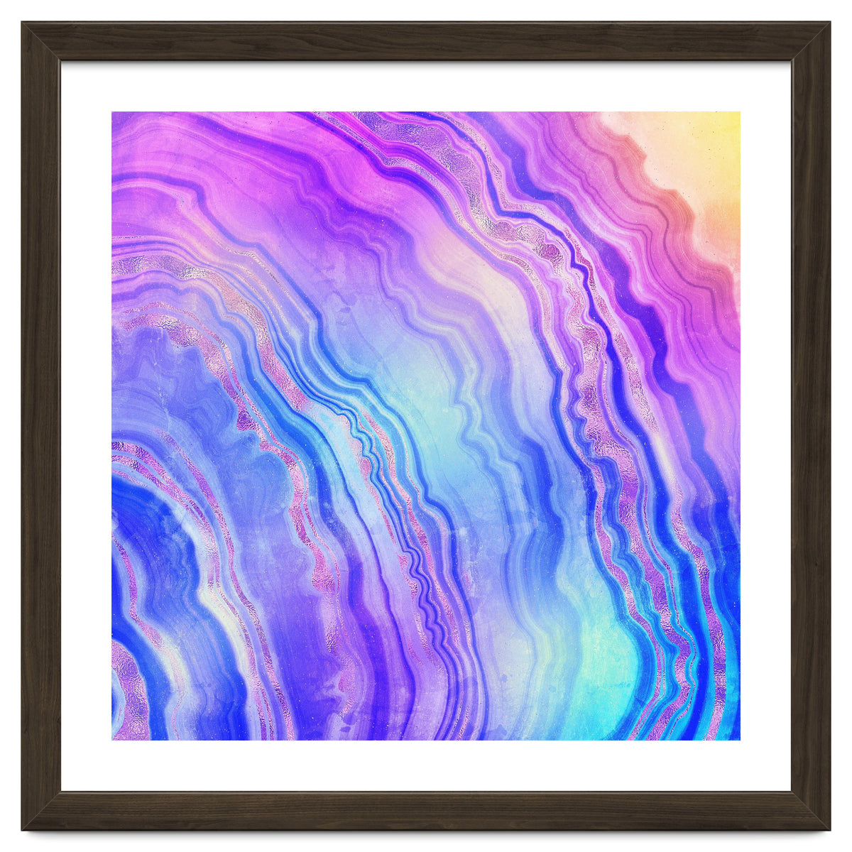 Neon Agate Texture 07