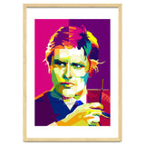 Alain Delon Retro Art WPAP thumbnail