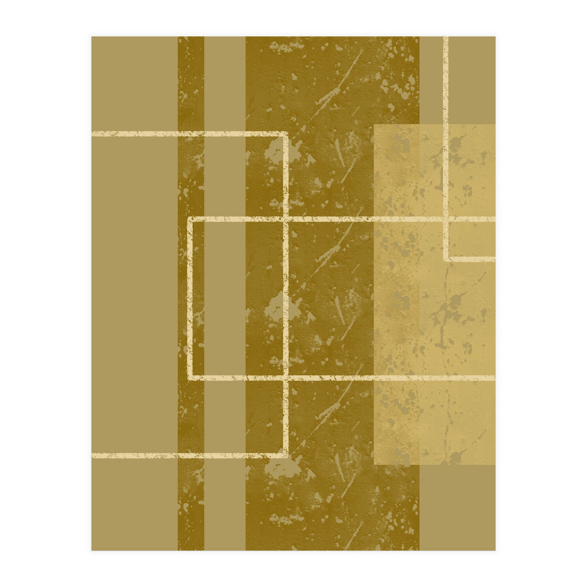 Golden Construction (Print Only)