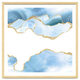 Blue & Gold Glitter Agate Texture 06 thumbnail