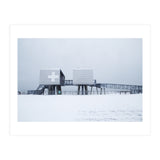 First aid house in the winter seascape (Print Only) thumbnail