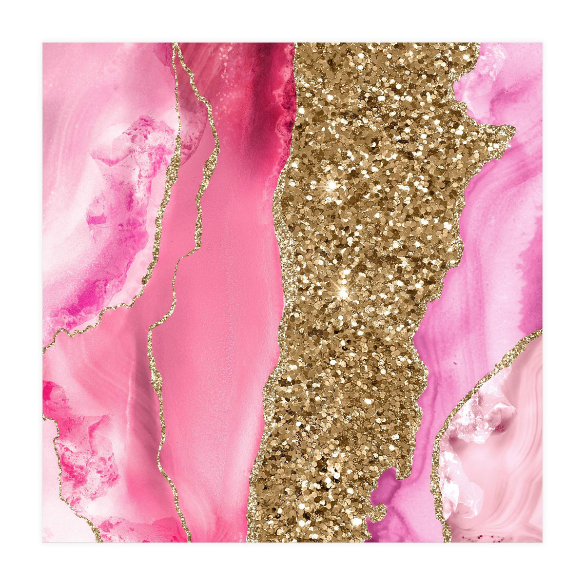 Agate Glitter Dazzle Texture 15  (Print Only)