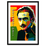 Salvador Dali Maestro Painting In Pop Art WPAP thumbnail