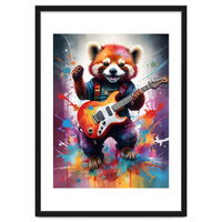 Red Panda Plays Guitar Music