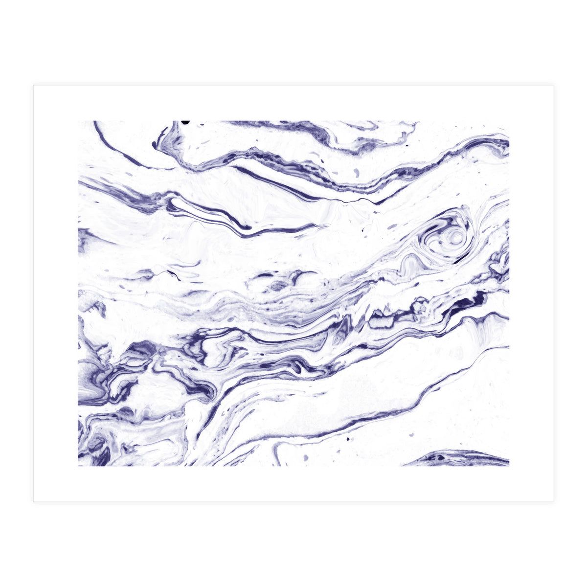 Navy Blue Marble #society6 #decor #marble (Print Only)