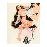Pinup Girl Dating With Bill (Print Only) thumbnail