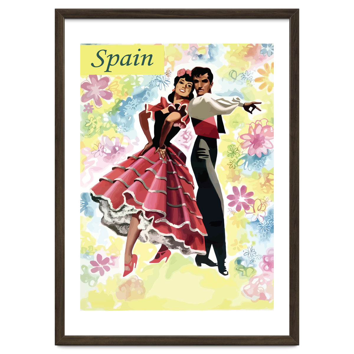 Spain, Dancing Couple