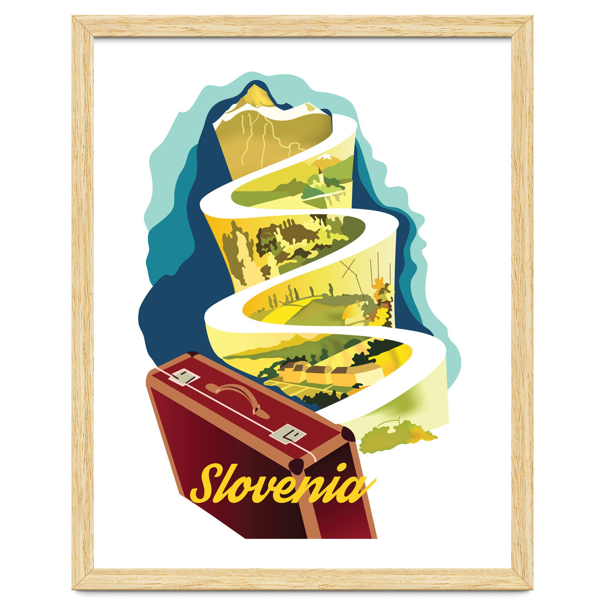 Slovenia, Mountain Road