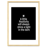 A little positivity will always shine a light in the dark thumbnail