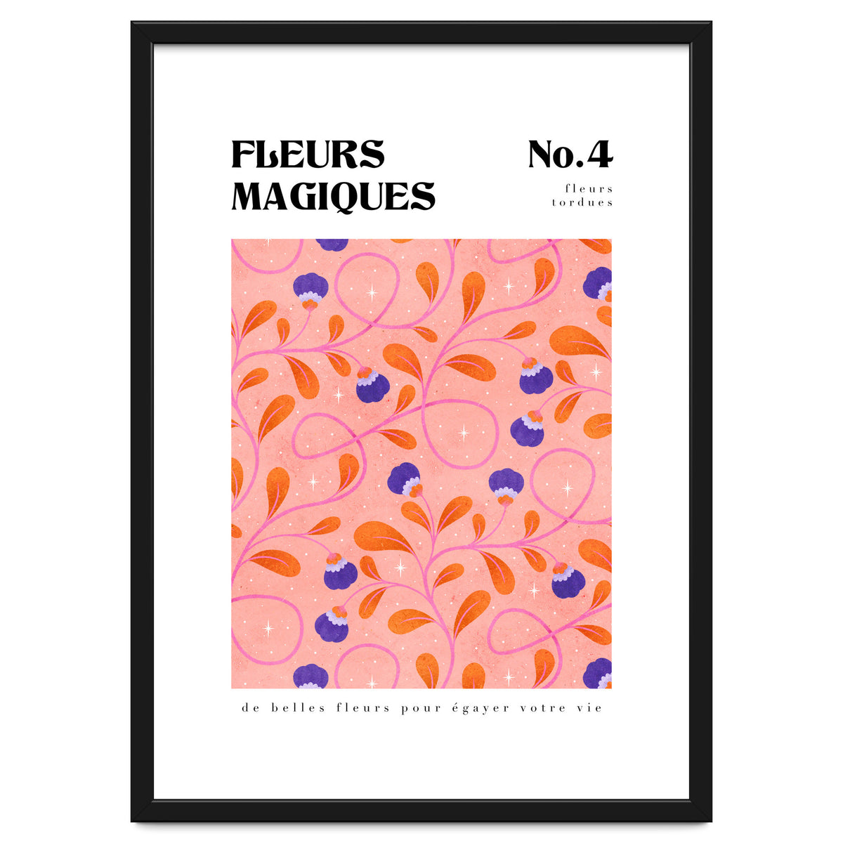 Magical Flowers No.4 Twisty Florals