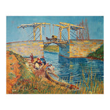Drawbridge at Arles with a group of washerwomen (pont de Langlois, Arles, France). (Print Only) thumbnail