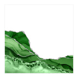 Green & Silver Agate Texture 05  (Print Only) thumbnail