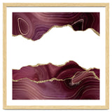 Burgundy & Gold Glitter Agate Texture 07 thumbnail