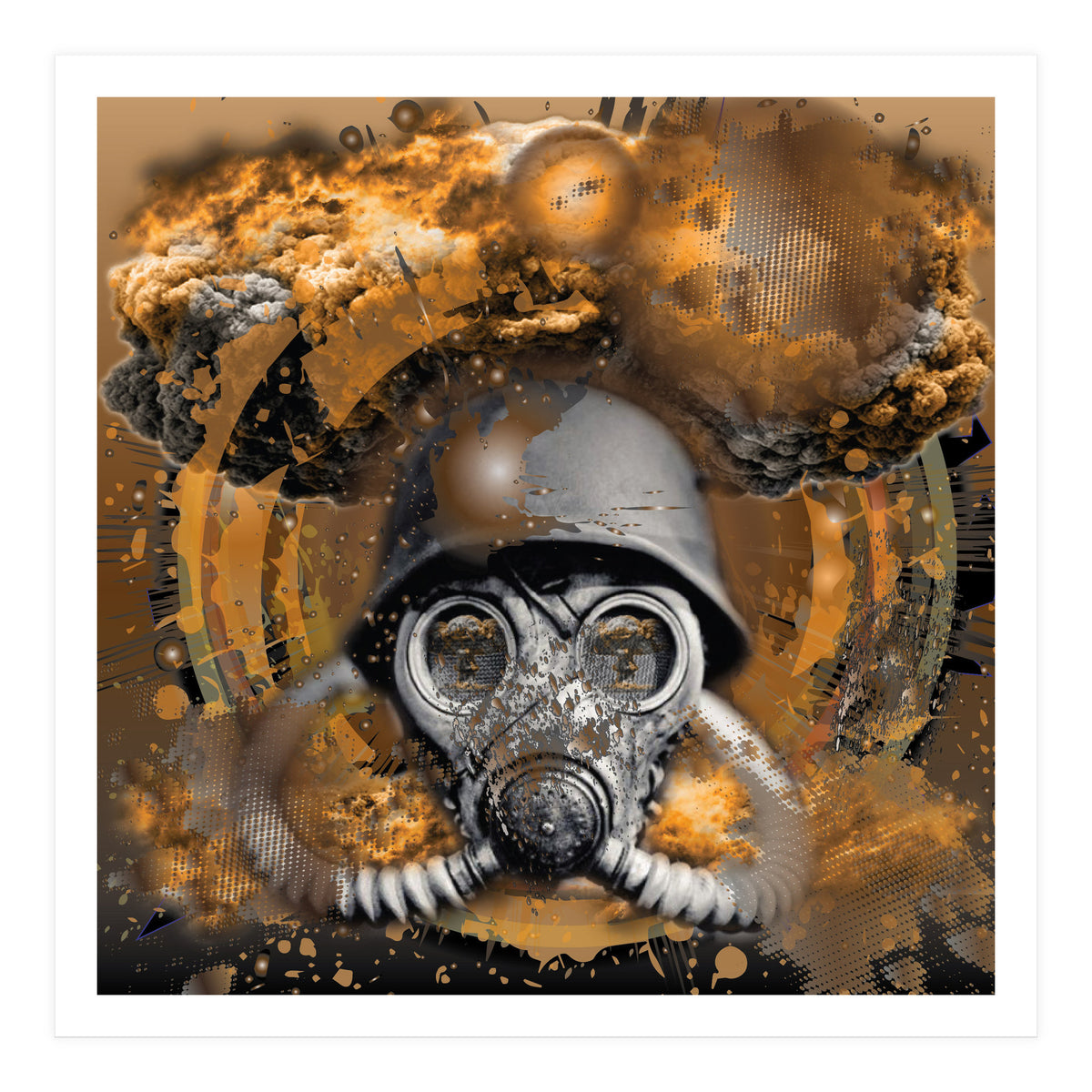 Atomic Bomb Nuclear War (Print Only)