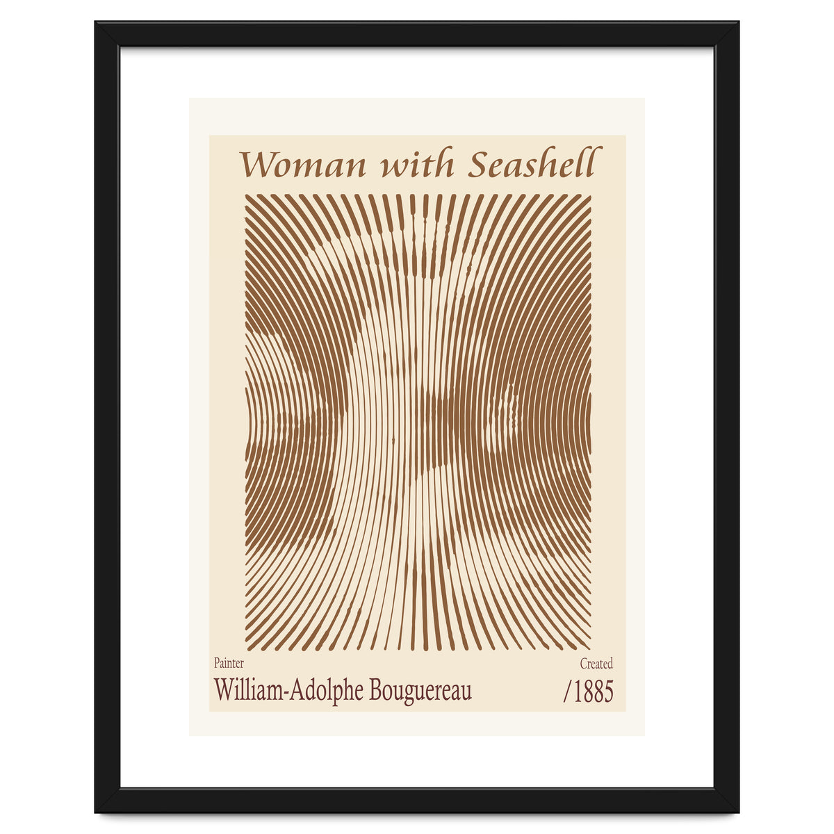 Woman With Seashell – William Adolphe Bouguereau (1885)