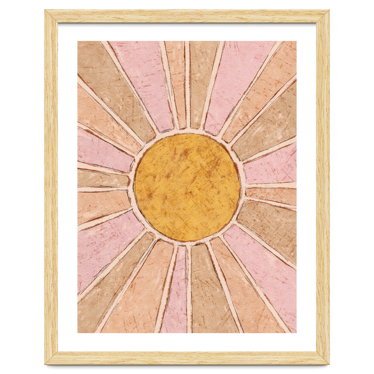 Seventies Retro Sunshine