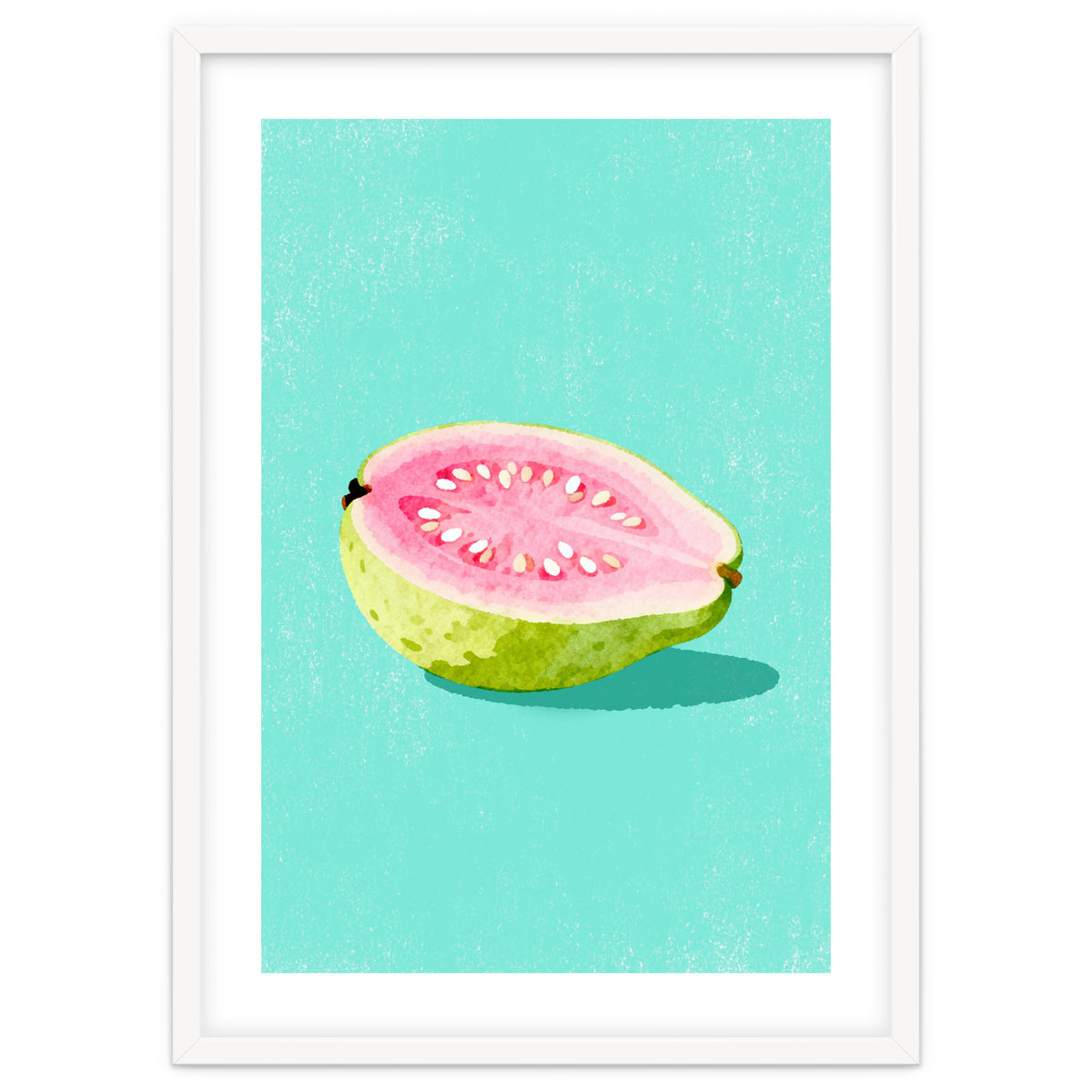 Guava Fruit Illustration