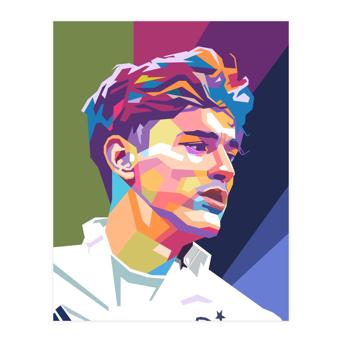 Gavi pop art portrait (Print Only)