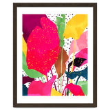 Modern Botanical, Nature Plants Tropical Jungle Garden, Eclectic Pop Of Color Glitter Gold Bohemian Graphic thumbnail