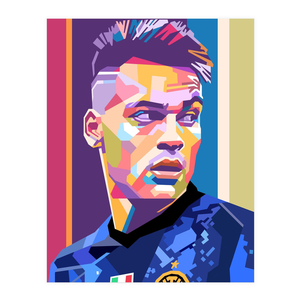 Lautaro Martinez art (Print Only)