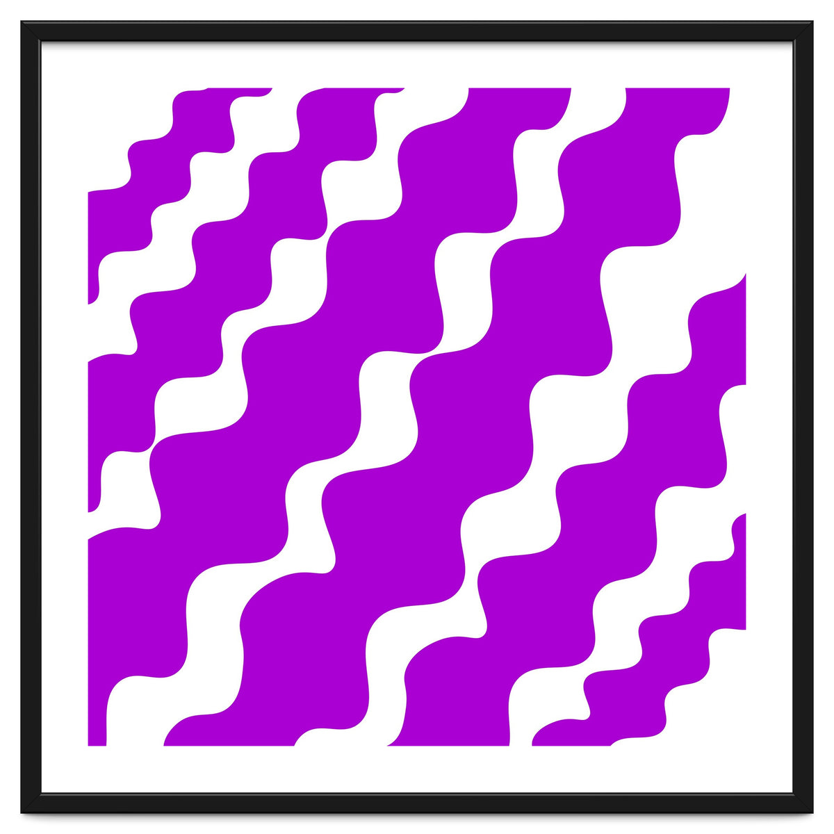 Purple Wavy Pattern